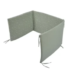 TOUR DE LIT GAZE DE COTON 40X180CM CELADON