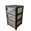 TOUR DE RANGEMENT BAMBOU GRIS ANTHRACITE