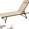 TRANSAT ROULETTES 5 POSITIONS BEIGE 185X55CM