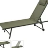 TRANSAT ROULETTES 5 POSITIONS VERT 185X55CM