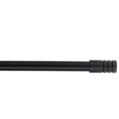 TRINGLE EXTENSIBLE BISTROT 135X225CM EMBOUT NOIR SATINE