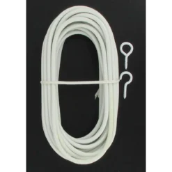 TRINGLE RESSORT GAINE 5M X1 BLANC