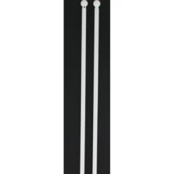 TRINGLE VITRAGE RONDE EXTENSIBLE D7 40 X 60 X 2 BLANC
