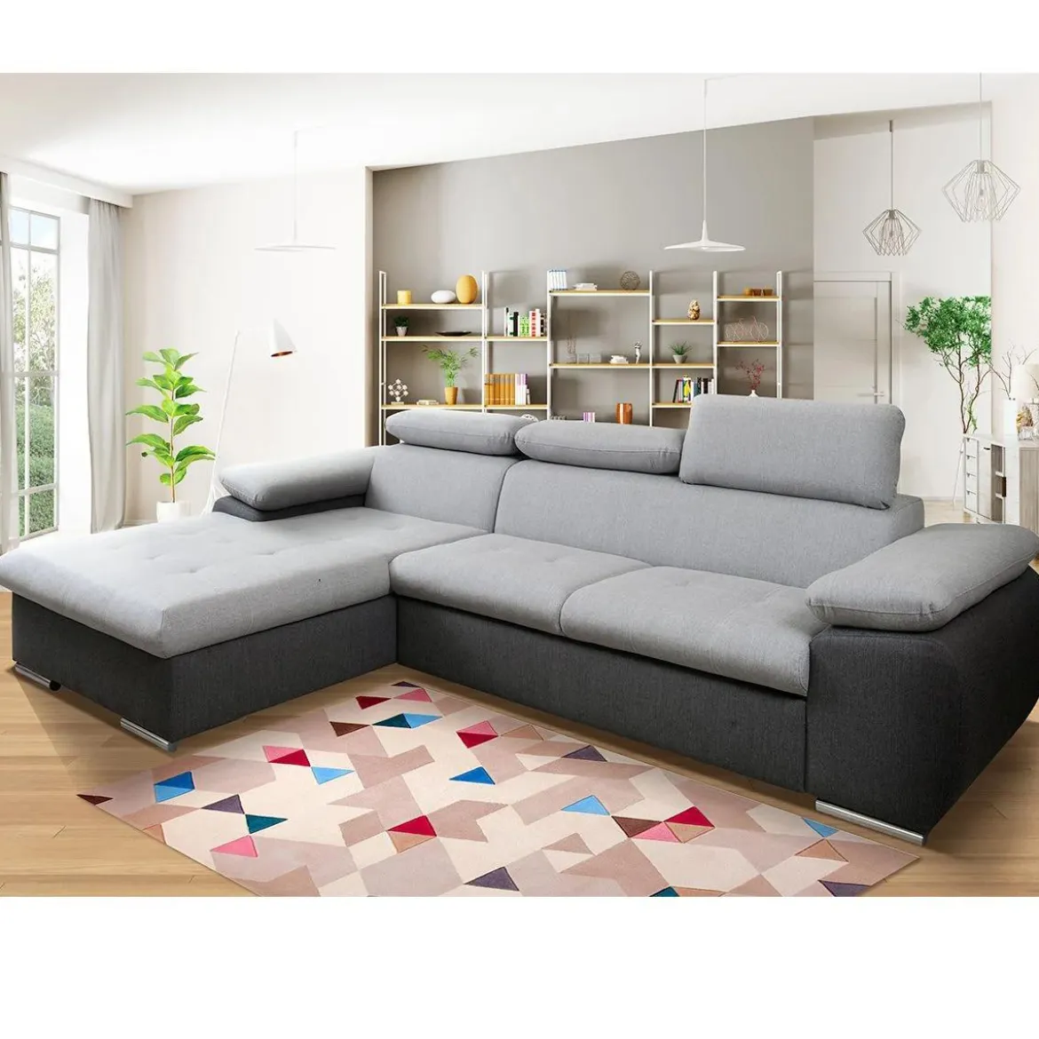 TRINO ANGLE GAUCHE CONVERTIBLE GRIS INARI 91 96