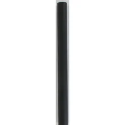 TUBE FER FORGE EXT D17 20 1.85 3.50 M NOIR MAT