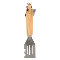USTENSILE BARBECUE MANCHE BOIS X3 PIECES