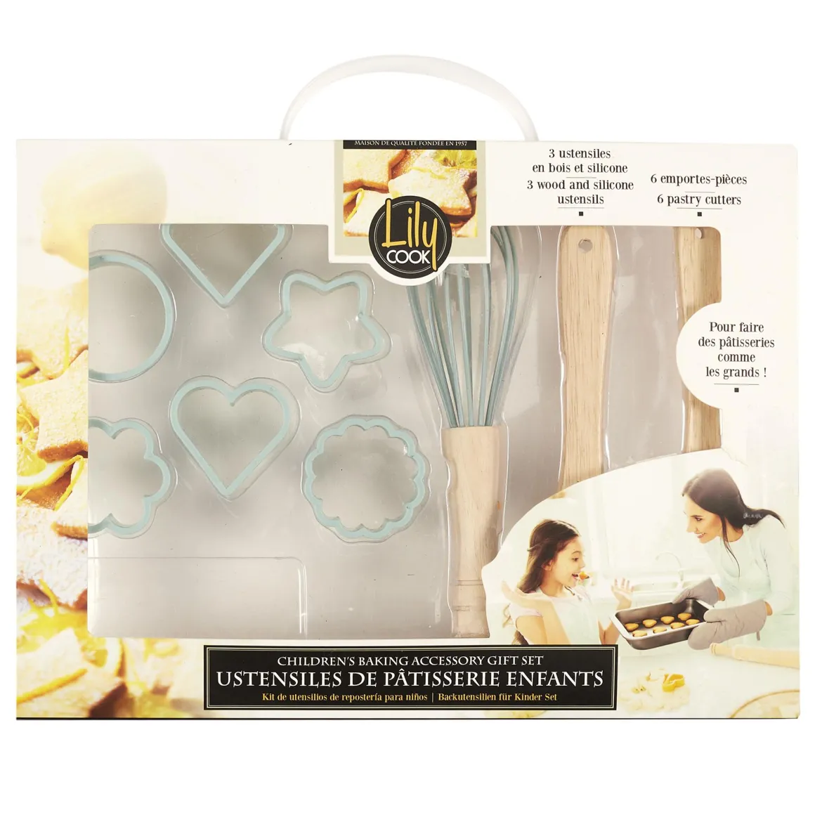 USTENSILE PATISSERIE ENFANT COFFRET