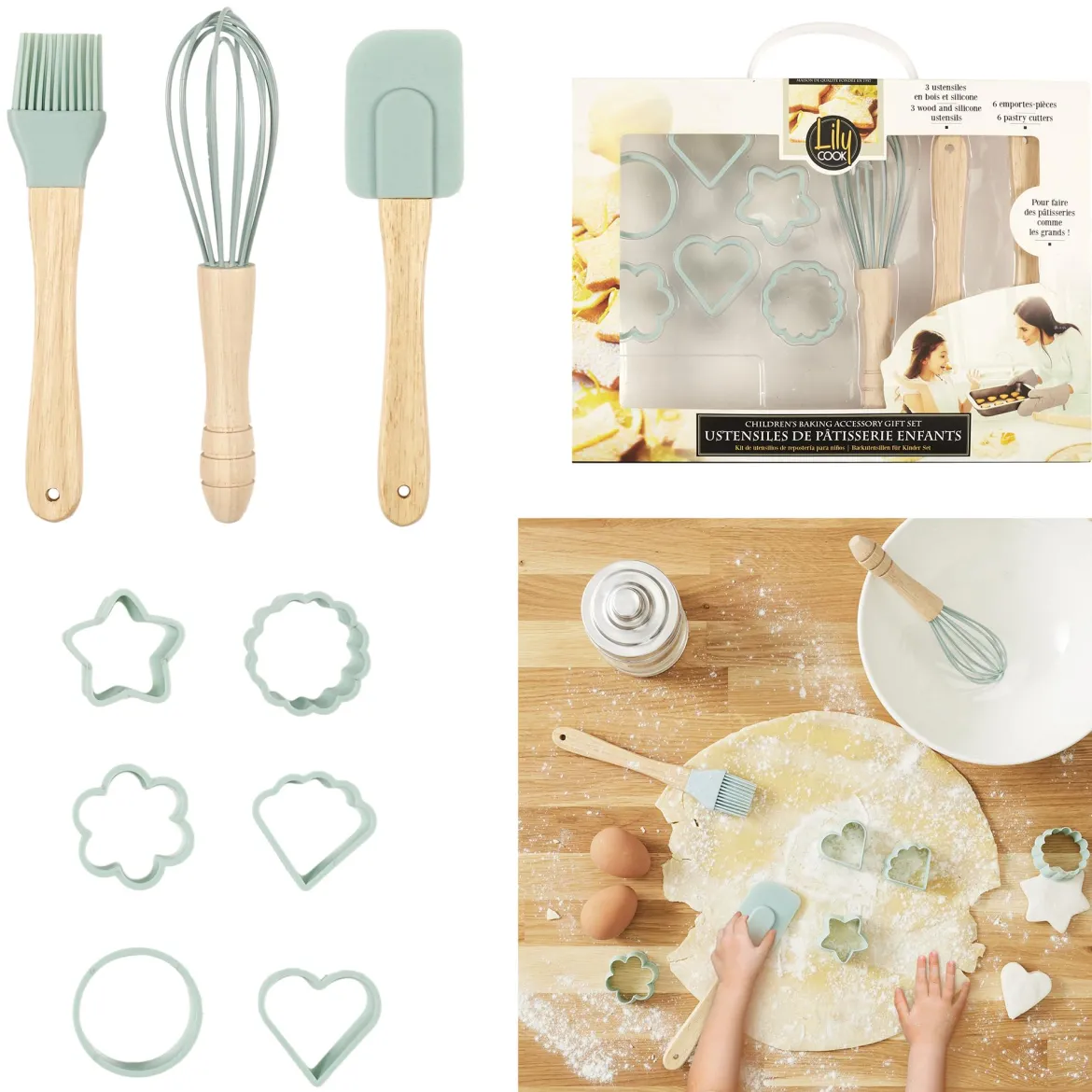 USTENSILE PATISSERIE ENFANT COFFRET
