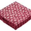 VALGENIS COUSSIN SOL 45X45X10CM ROUGE