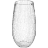 VASE BOMBE CRAQUELE D.14X27CM