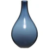 VASE BOUTEILLE SOLID BLEU H.35CM