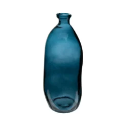 VASE BOUTEILLE VERRE RECYCLE ORAGE H.51CM