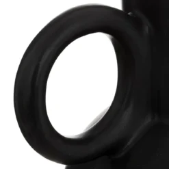 VASE CERAMIQUE OLME NOIR H.22CM
