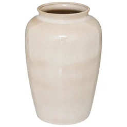 VASE CERAMIQUE REACTIVE SEA VIEW BLANC H.30CM