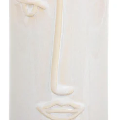VASE CERAMIQUE REACTIVE VISAGE SOLEYA H.25CM