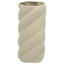 VASE CERAMIQUE TORSADE COBY H.25.5CM
