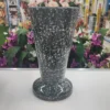 VASE CIMETIERE GRIS 15X15X28.5 CM