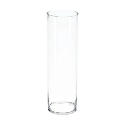 VASE CYLINDRE TRANSPARENT CLEAR H.50CM