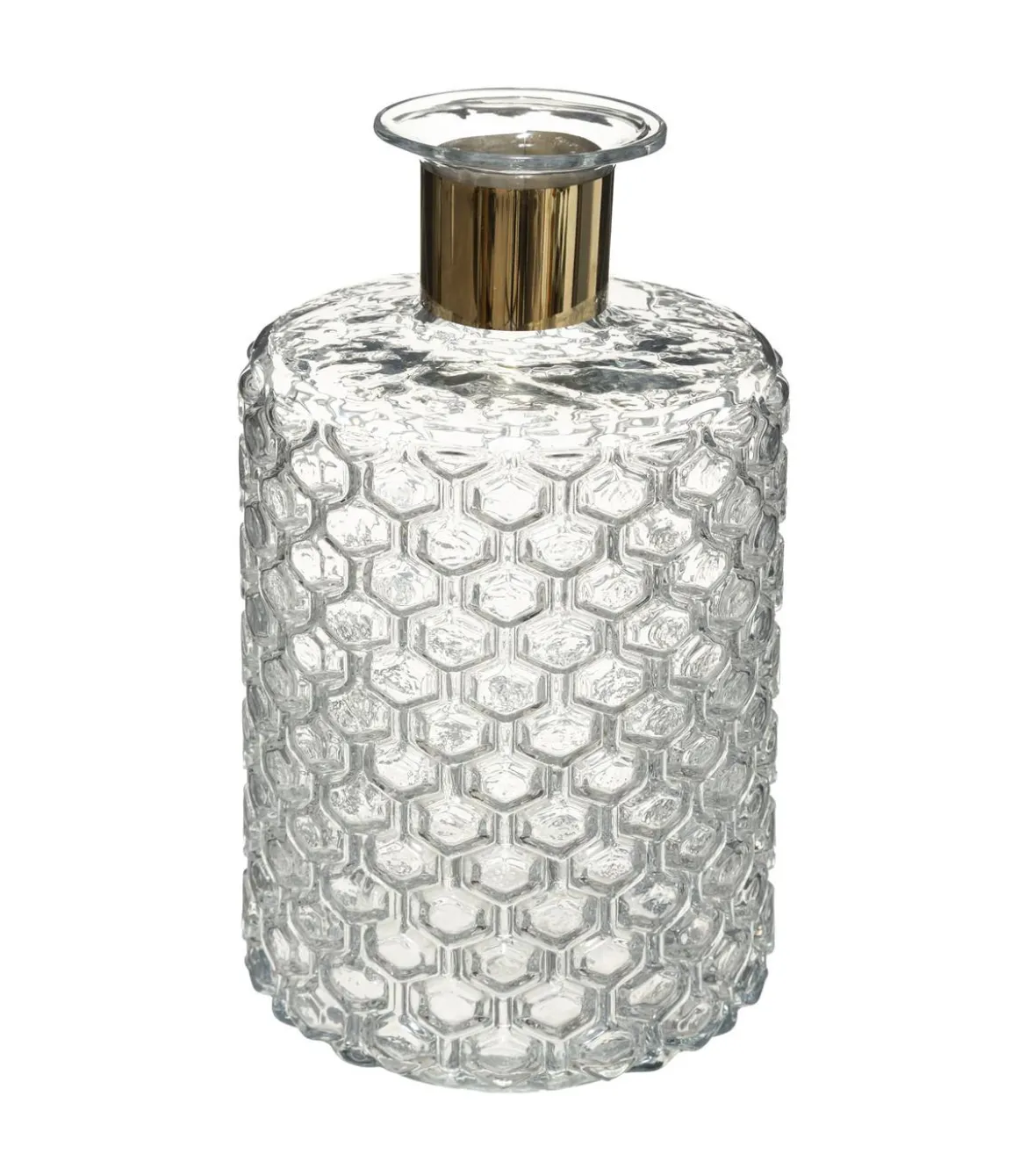 VASE 3D TOP METAL SUITE H.26.5CM