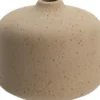 VASE H.7.5CM CREME DE SABLE MAT