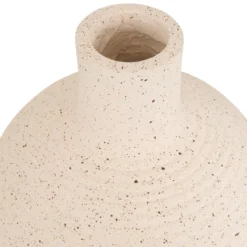 VASE MAGNESIE BOULE TED BLANC H.43CM