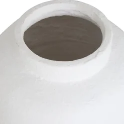 VASE MAGNESIE ELENE BLANC H.66CM