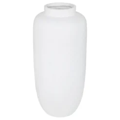 VASE MAGNESIE ELENE BLANC H.66CM