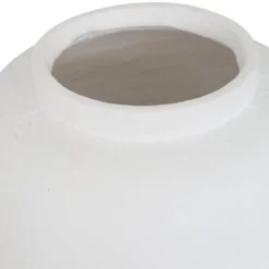 VASE MAGNESIE ELENE BLANC H45.5CM