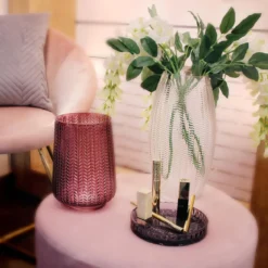 VASE MAGNOLIA TRANSPARENT 30CM