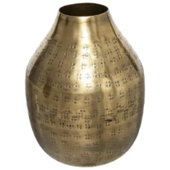 VASE METAL OASIS H.15CM