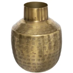 VASE METAL OASIS H.15CM