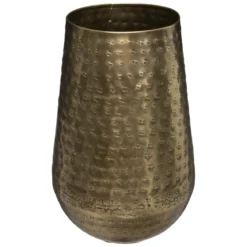 VASE METAL OASIS H.23CM
