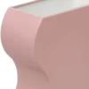 VASE METAL VAGUE CHERI ROSE H.35CM