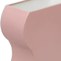 VASE METAL VAGUE CHERI ROSE H.35CM