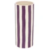 VASE RAYE EDRIC CERAMIQUE DEEP PURPLE H.30CM