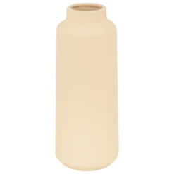 VASE RILY CERAMIQUE BEIGE H.30CM