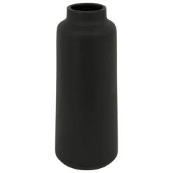 VASE RILY CERAMIQUE NOIR H.30CM