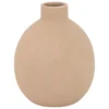 VASE RILY CERAMIQUE NUDE H.18CM
