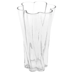 VASE VERRE FLEUR NOELI H.25.5CM