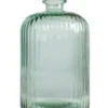 VASE VERRE RECYCLE LUZ VERT H.23CM