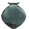 VASE VERRE RECYCLE VERT CANDY H.26CM