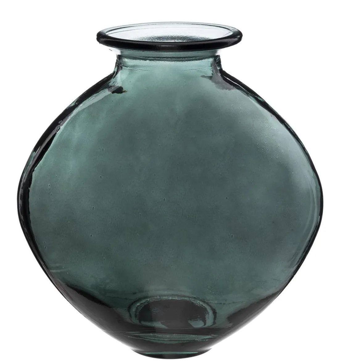 VASE VERRE RECYCLE VERT CANDY H.26CM
