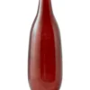 VASE VERRE SHANGHAI ROUGE 40CM