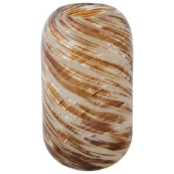 VASE VERRE TACHE TORSADE ARVO H.26CM