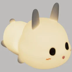 VEILLEUSE BATTERIE LAPIN H.11CM