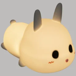 VEILLEUSE BATTERIE LAPIN H.11CM