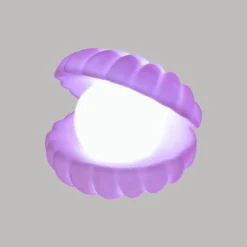 VEILLEUSE PILE COQUILLAGE SIRENE