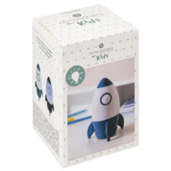 VEILLEUSE PILE FUSEE ESPACE H.14CM