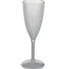 VERRE A CHAMPAGNE RELIEF 20CL TRANSPARENT