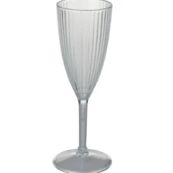 VERRE A CHAMPAGNE RELIEF 20CL TRANSPARENT